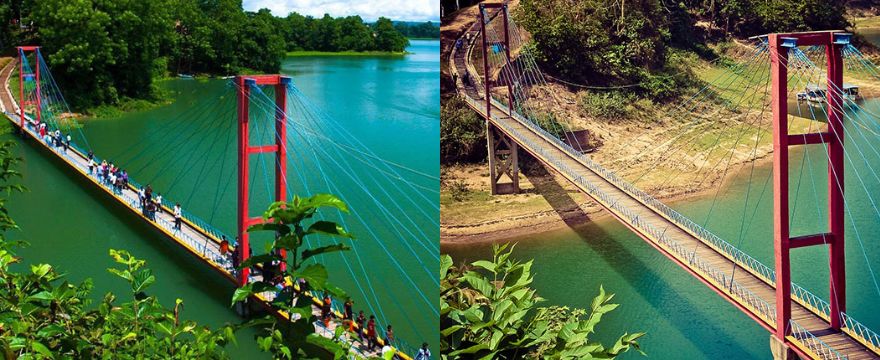 ঝুলন্ত সেতু (Jhulonto brige) - রাঙ্গামাটি